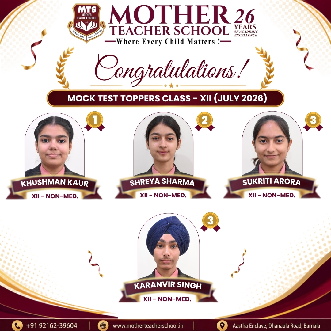 Mother Teacher School Barnala